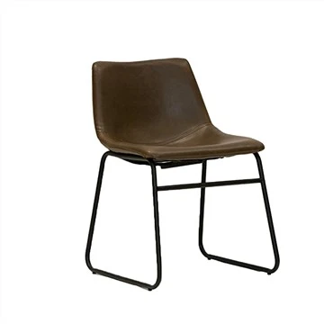 Cadeiriau Bwyta Lledr Vintage PU Lotusville