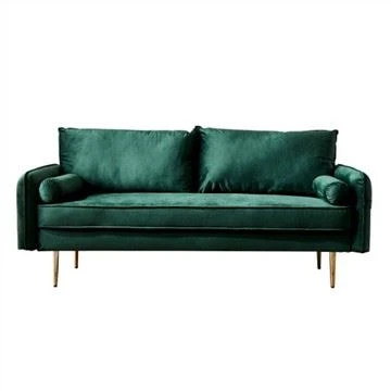 Gwely Soffa Velvet Ar Gyfer Ystafell Fyw Ac Ystafell Wely