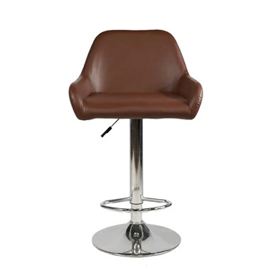 Stôlau Cownter Swivel Lledr Brown