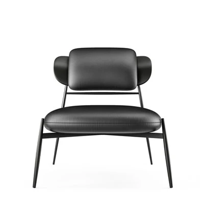 Stylished Designed Accent Cadeirydd PU Gorchudd Ant Siâp Cadeirydd Metel